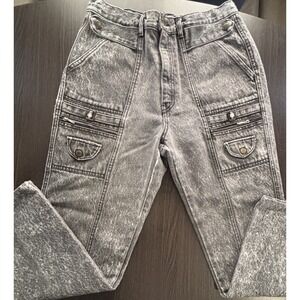 Deadstock Roglins Acid Wash Jeans Tags 80's-90's Size 30S